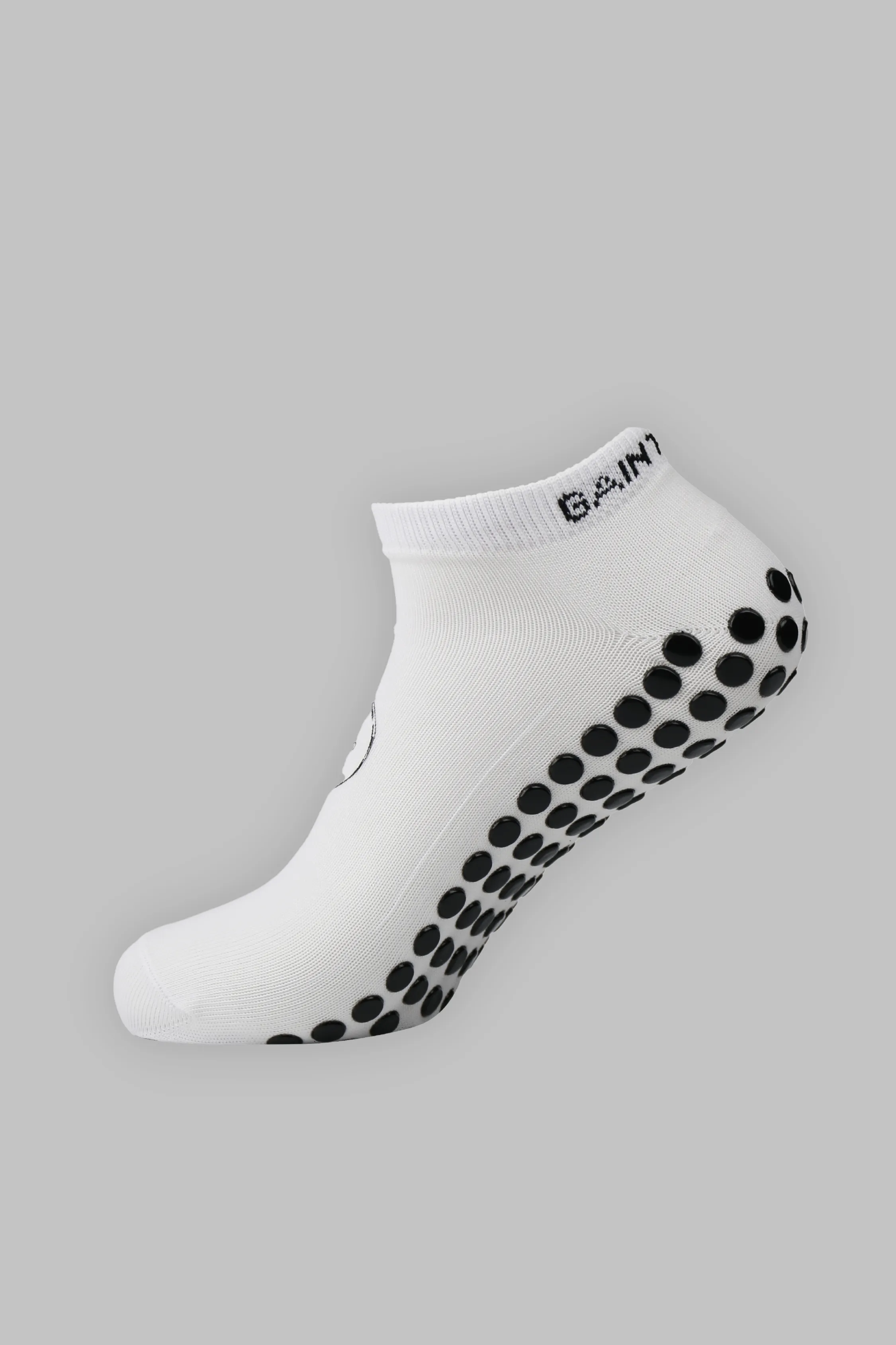 Ankle Grip Socks - White