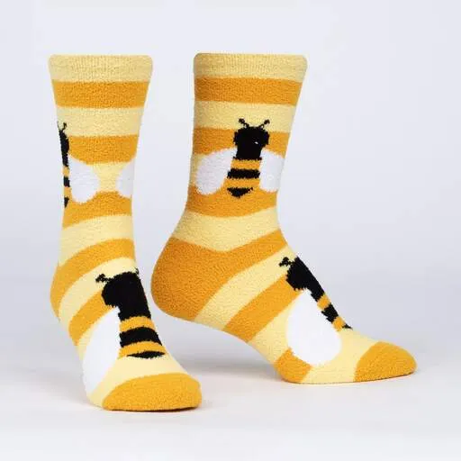 Bee Cozy Slipper Socks