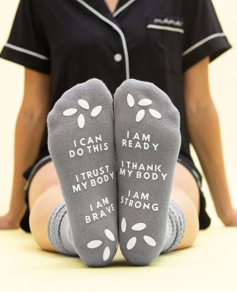 Birthing Affirmation Hospital Socks