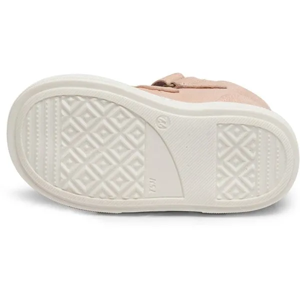 Bisgaard Rainbow Velcro Shoe Nude