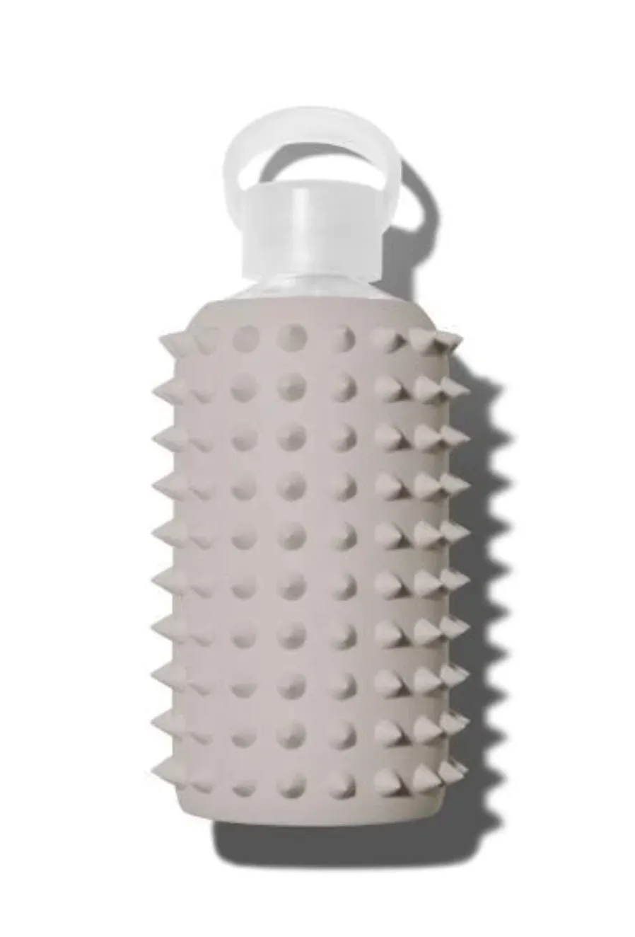 BKR | 500ml Glass   Spiked Silicone Water Bottle