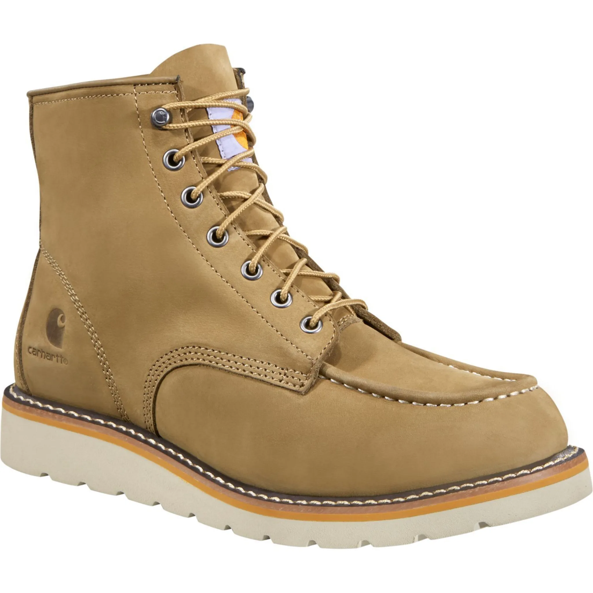 CARHARTT MEN'S 6IN WEDGE COYOTE NUBUCK - FW6077