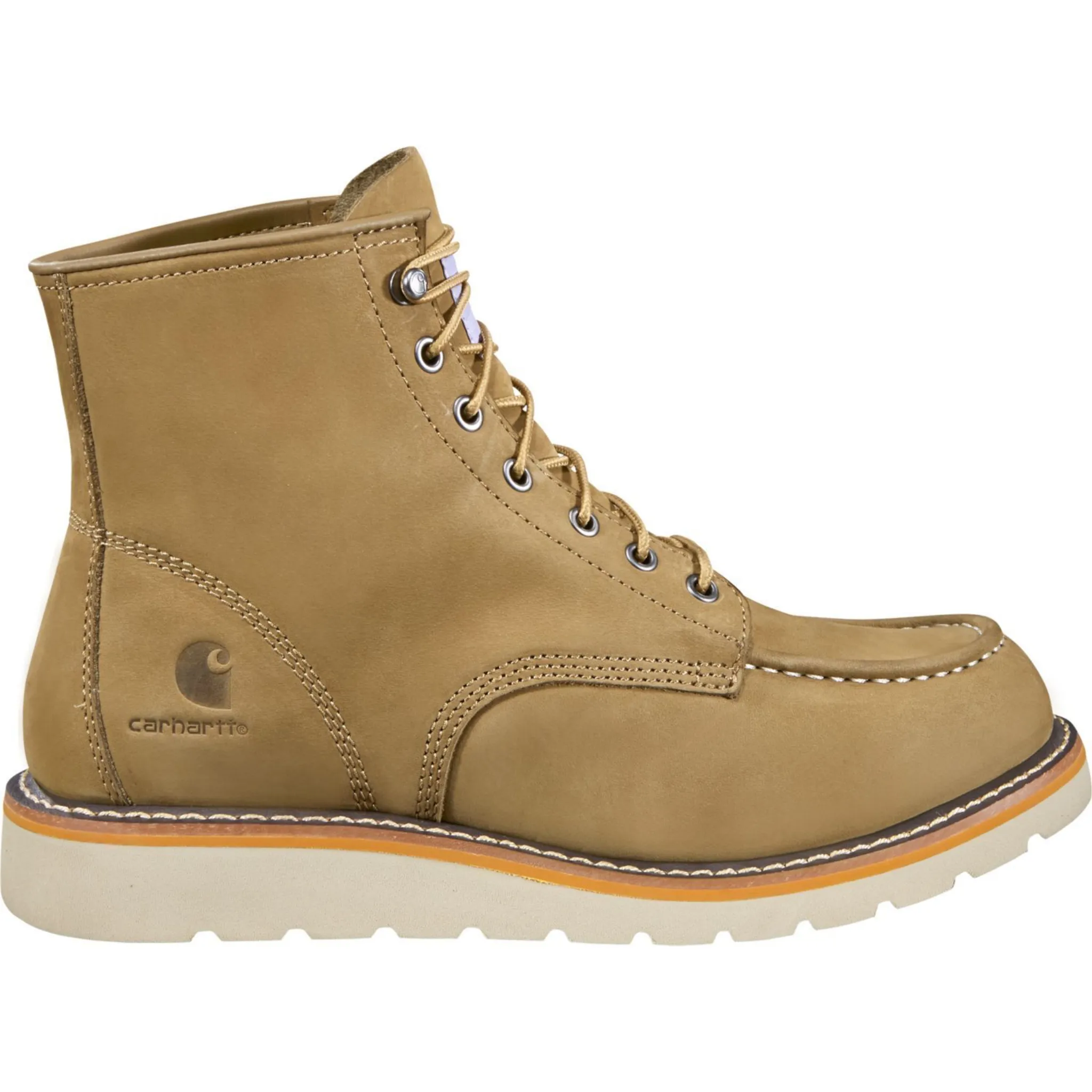 CARHARTT MEN'S 6IN WEDGE COYOTE NUBUCK - FW6077