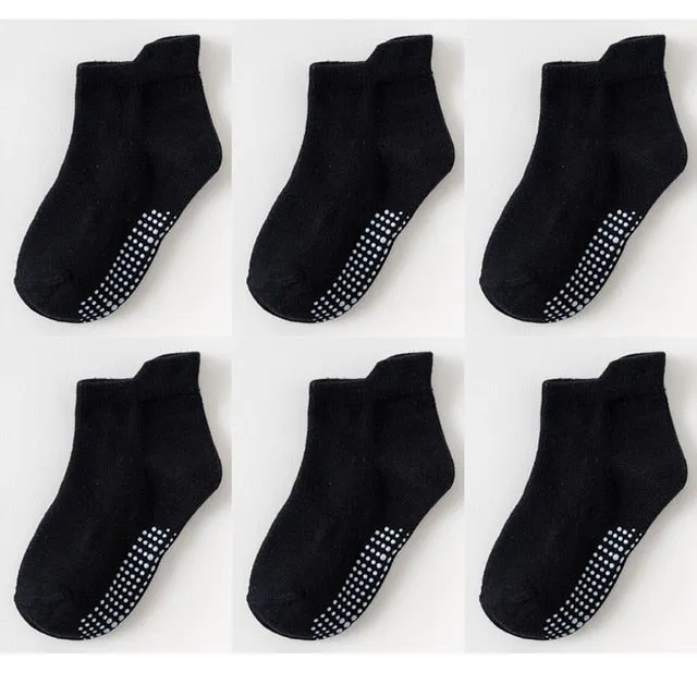 Children's Cotton Anti-Slip Socks