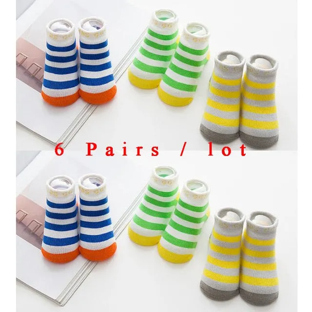 Children's Cotton Anti-Slip Socks