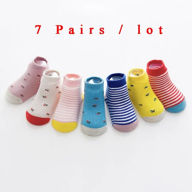 Children's Cotton Anti-Slip Socks