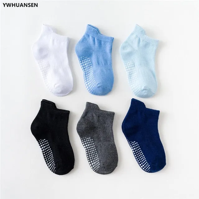 Children's Cotton Anti-Slip Socks