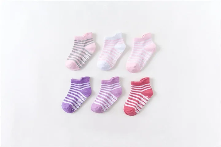 Children's Cotton Anti-Slip Socks