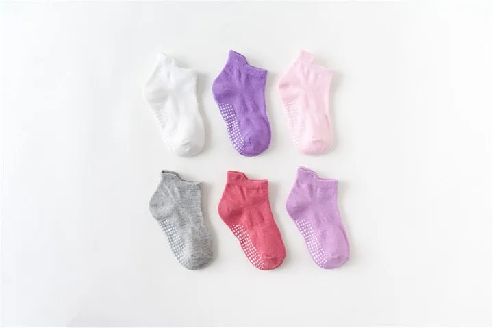 Children's Cotton Anti-Slip Socks