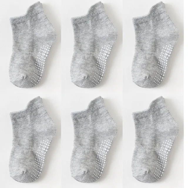 Children's Cotton Anti-Slip Socks