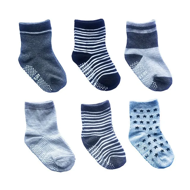 Children's Cotton Anti-Slip Socks