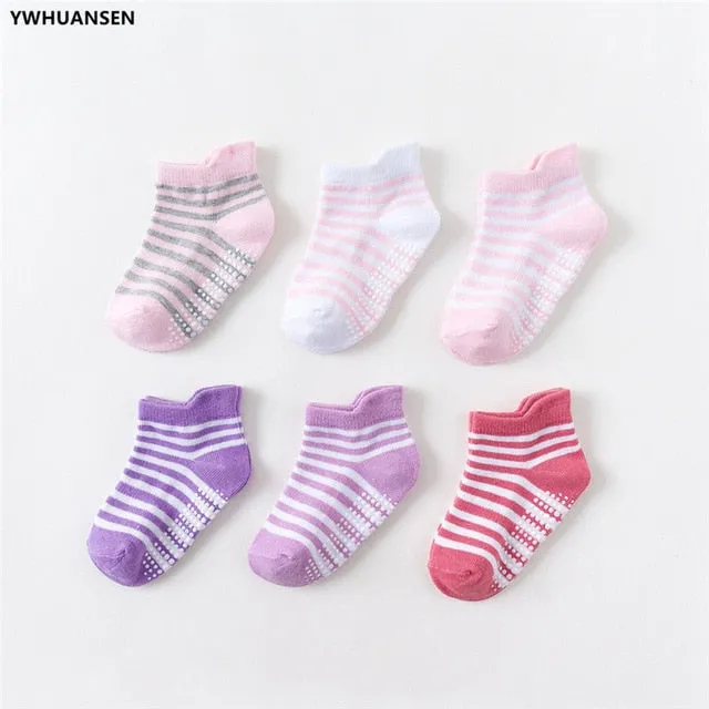 Children's Cotton Anti-Slip Socks