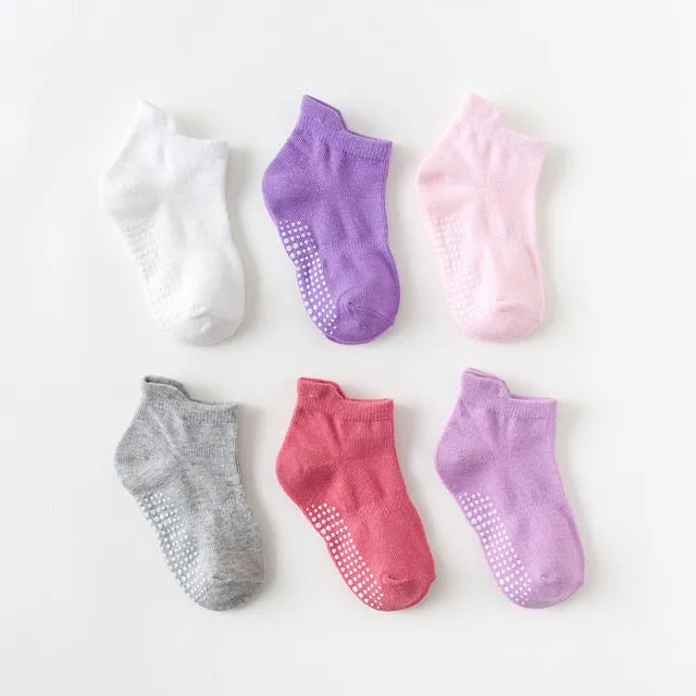 Children's Cotton Anti-Slip Socks