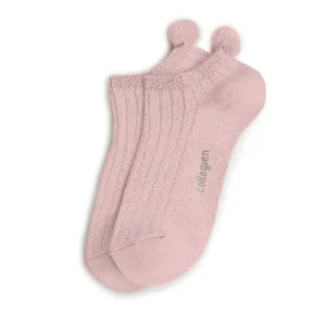 collégien Cotes Lurex Pomponettes Socks