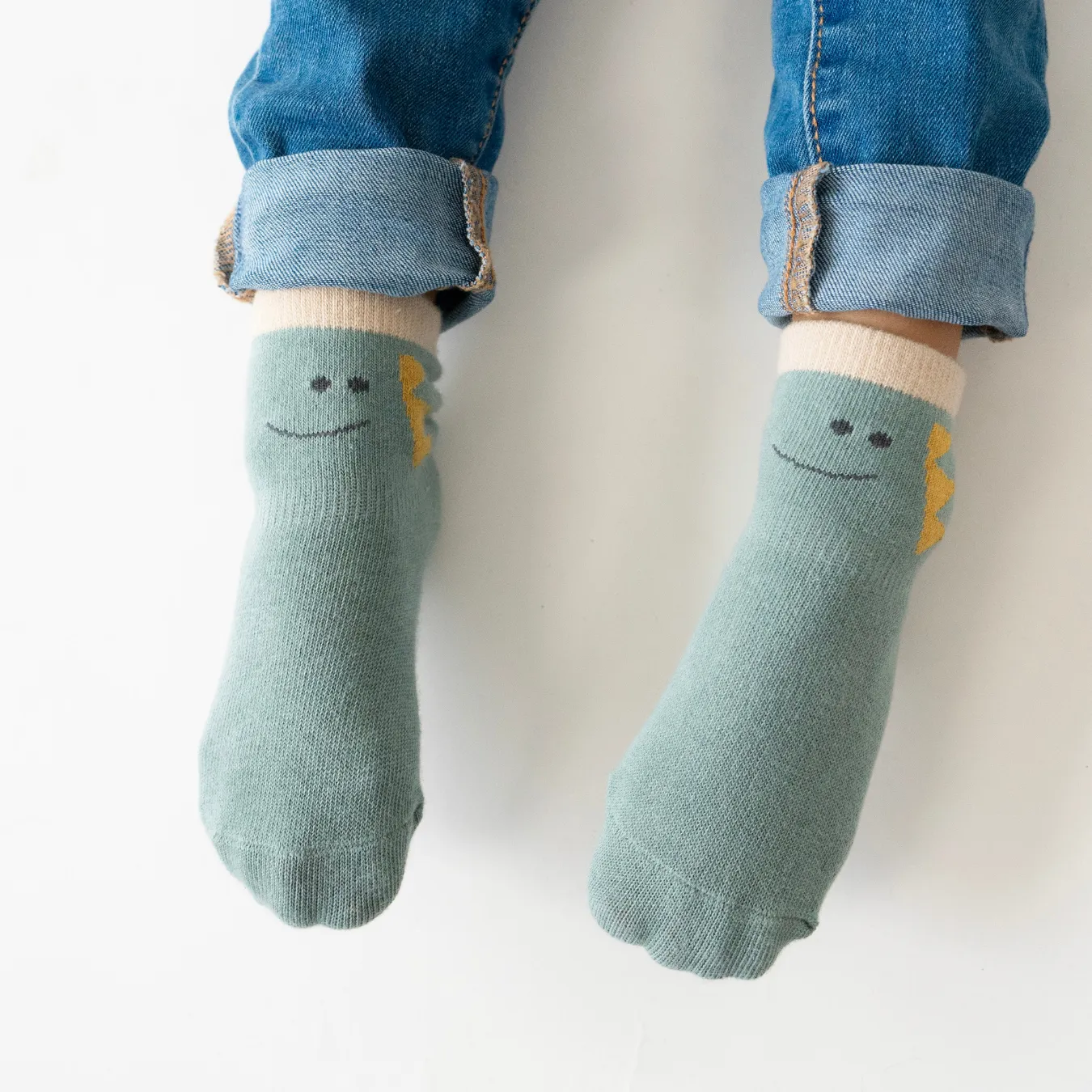 Cozy Non-Slip Socks (2 pack) - Dinos