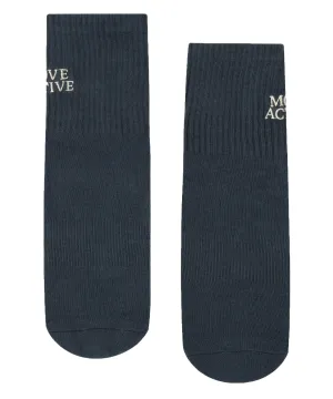 Crew Non Slip Grip Socks - Signature Ink