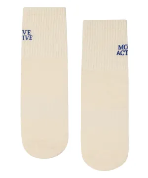 Crew Non Slip Grip Socks - Signature Vanilla