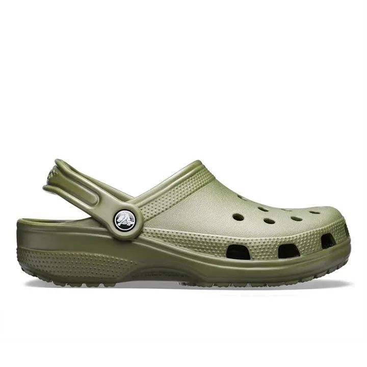 CROCS ARMY GREEN CLOGS