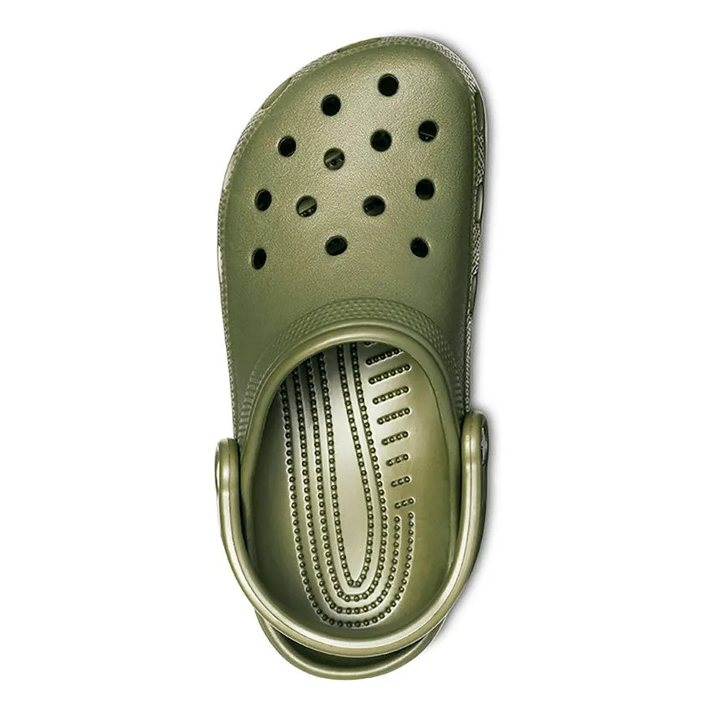 CROCS ARMY GREEN CLOGS