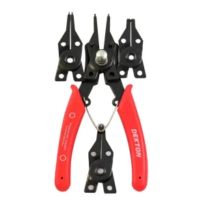 DEKTON 5PC Circlip Pliers Set