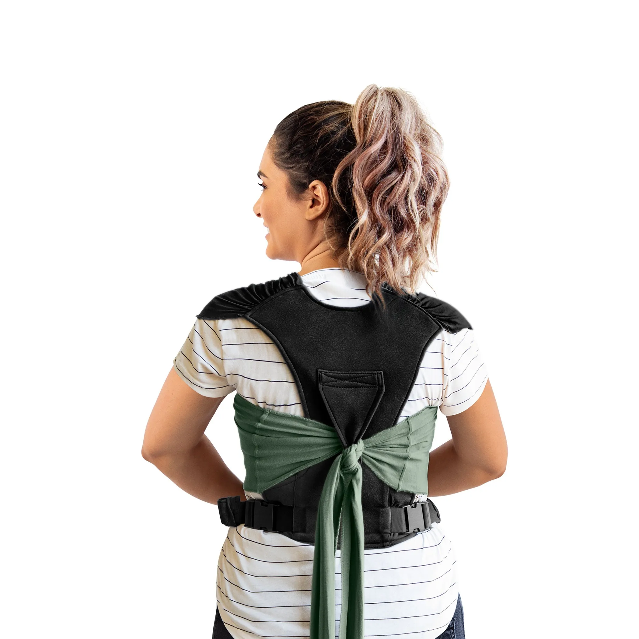 Easy-wrap Carrier - Olive/onyx