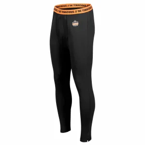 Ergodyne 40833 6481 M Black Lightweight Base Layer Pants