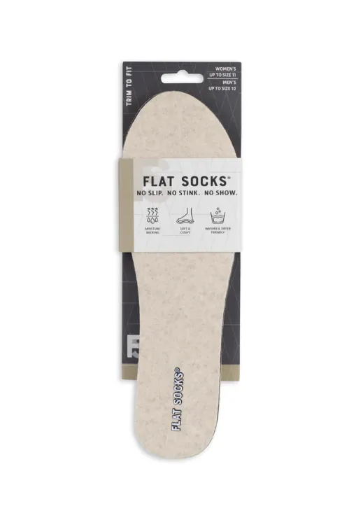 Flat Socks (Large) - MORE COLORS