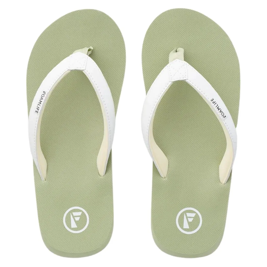 Foamlife Womens Lixi SC Flip Flop Sandals - Sage Green