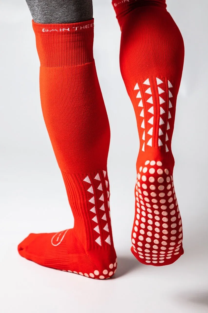 GRIP SOCKS 2.0  Full Length - Red