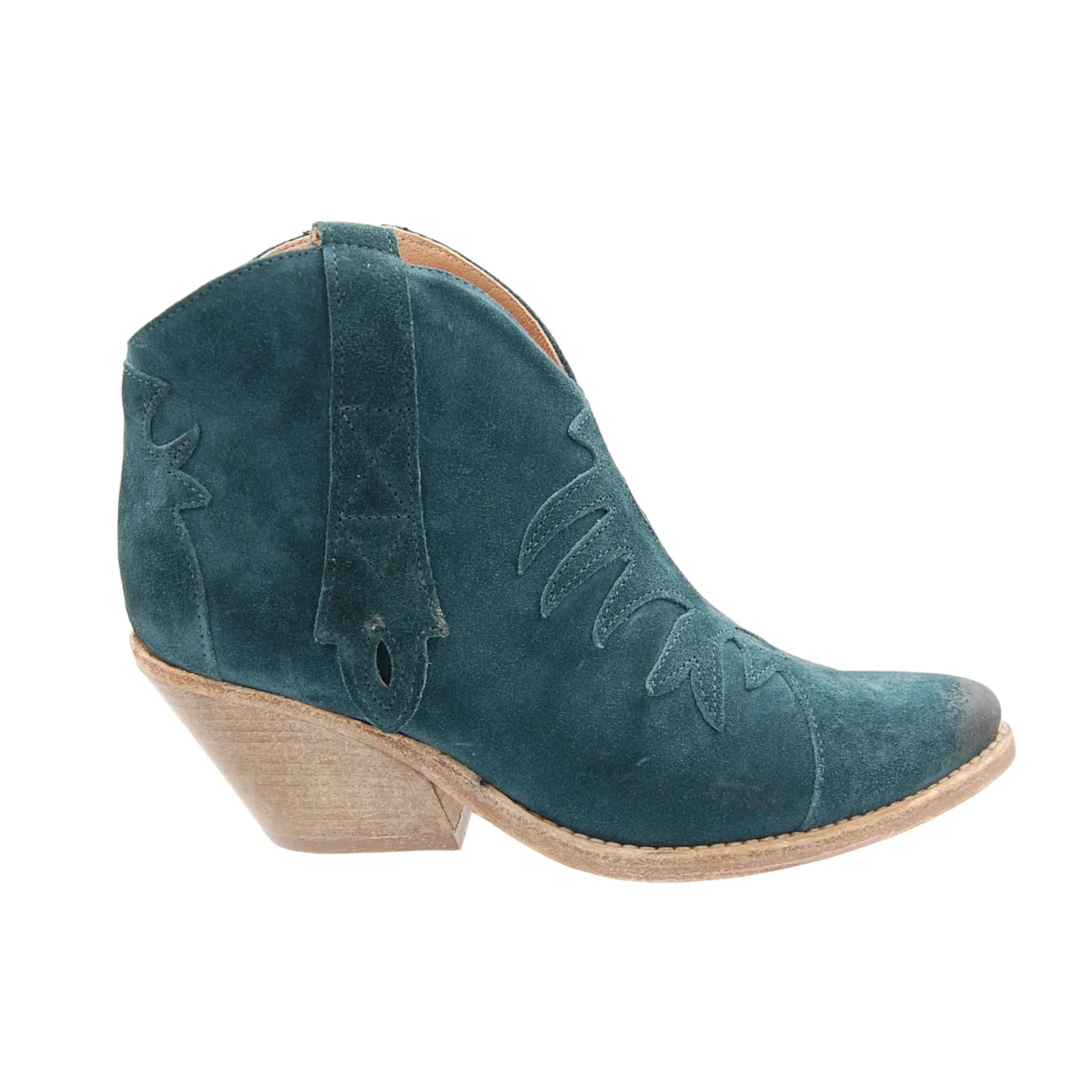 History541 Short Cowboy Boots Atlantic Blue