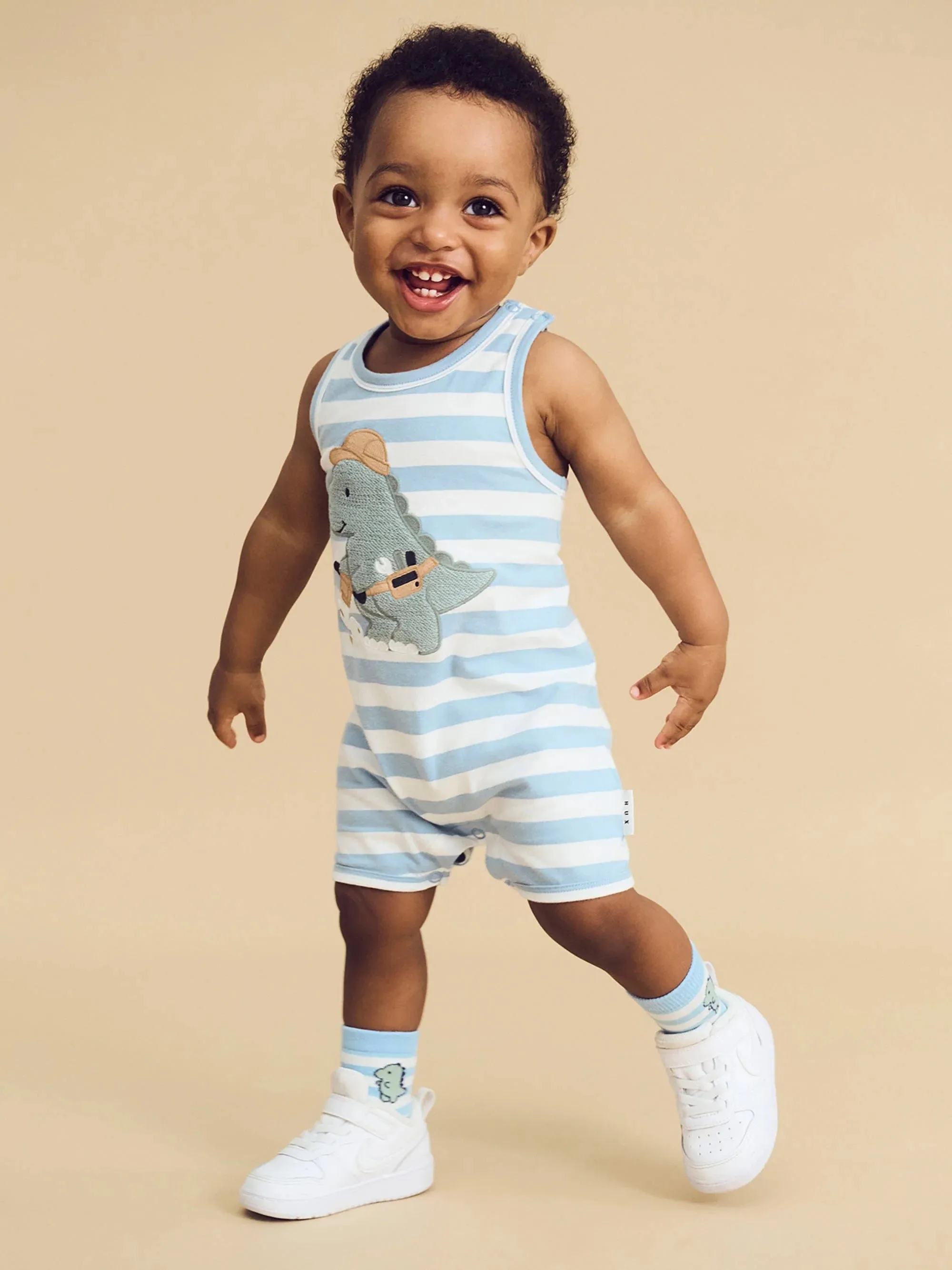 Huxbaby Dino Play 2pk Socks