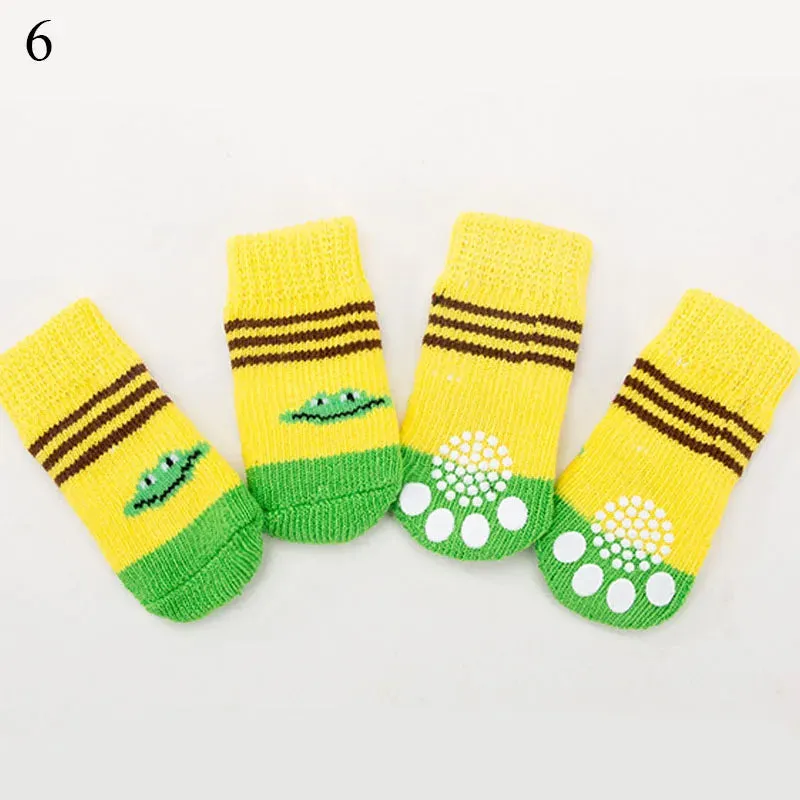 Knit Socks for dogs 4pcs