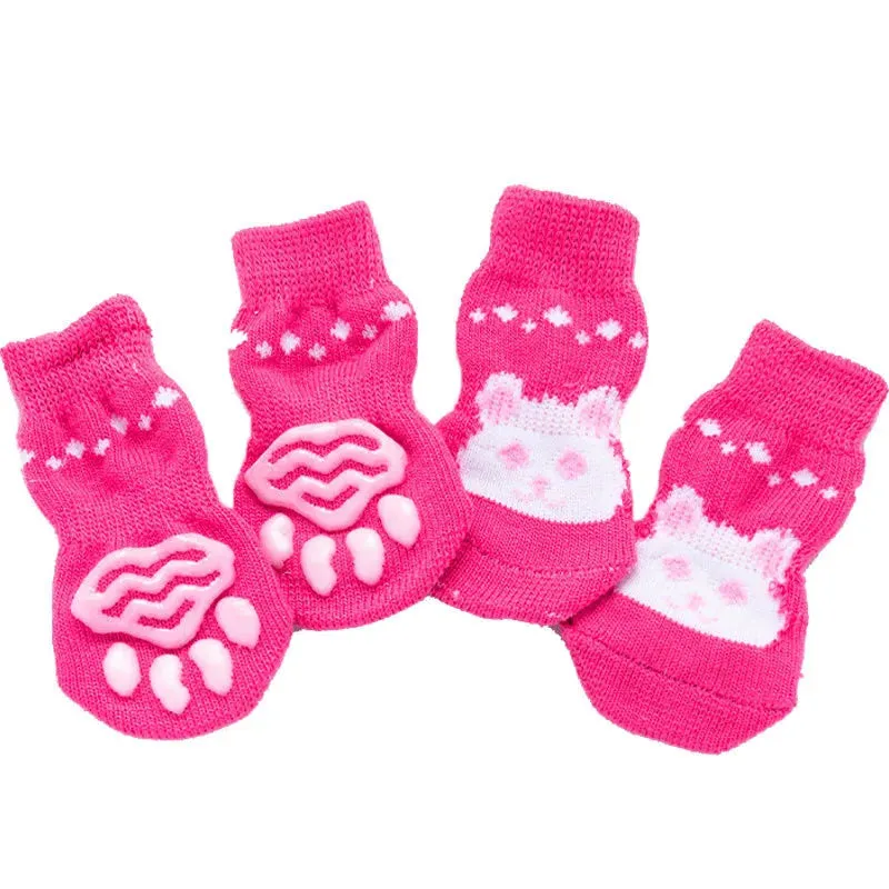 Knit Socks for dogs 4pcs