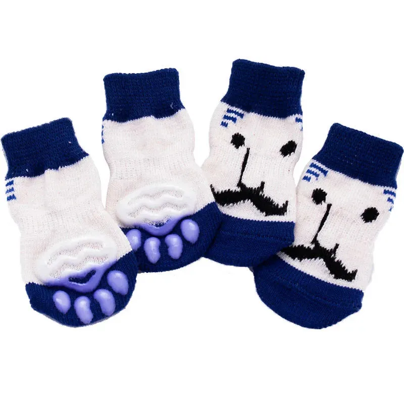 Knit Socks for dogs 4pcs