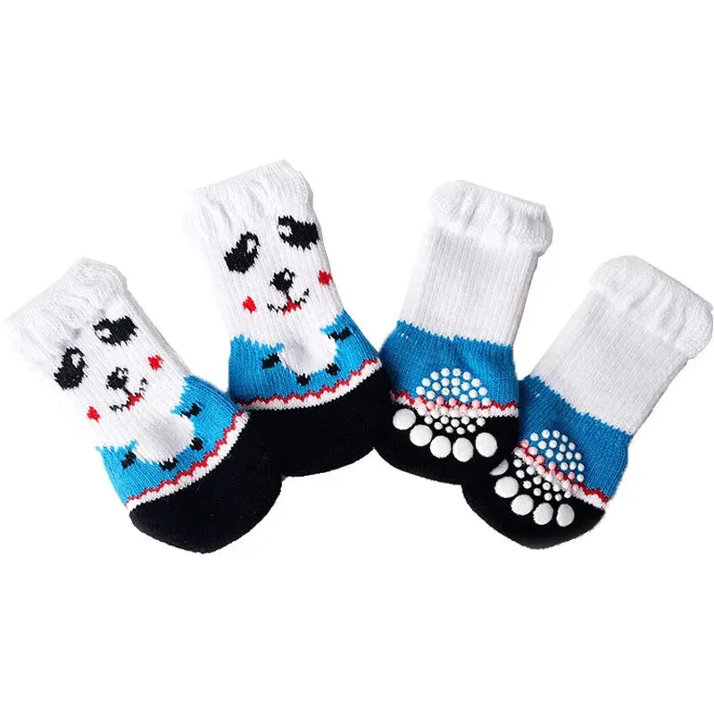 Knit Socks for dogs 4pcs