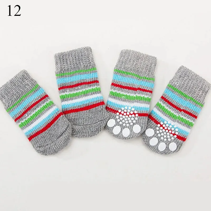 Knit Socks for dogs 4pcs