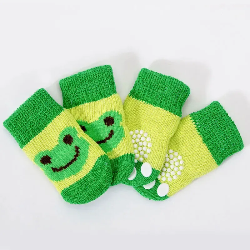 Knit Socks for dogs 4pcs