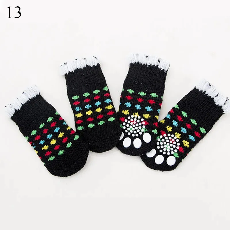 Knit Socks for dogs 4pcs