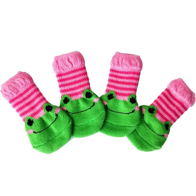 Knit Socks for dogs 4pcs