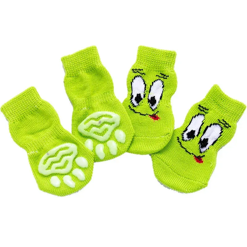 Knit Socks for dogs 4pcs