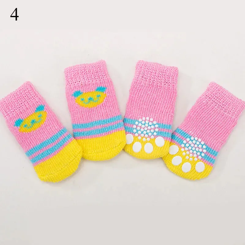 Knit Socks for dogs 4pcs