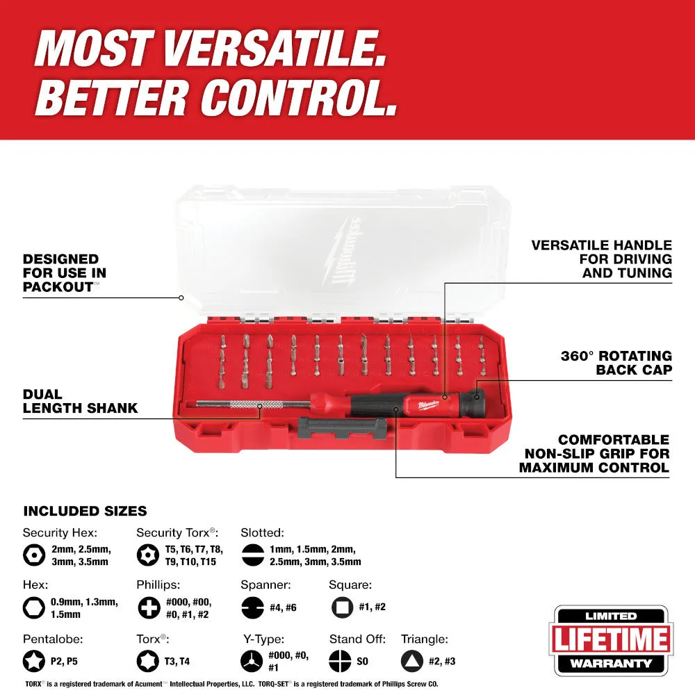 Milwaukee 48-22-2935 39-in-1  Precision Multi-Bit Screwdriver