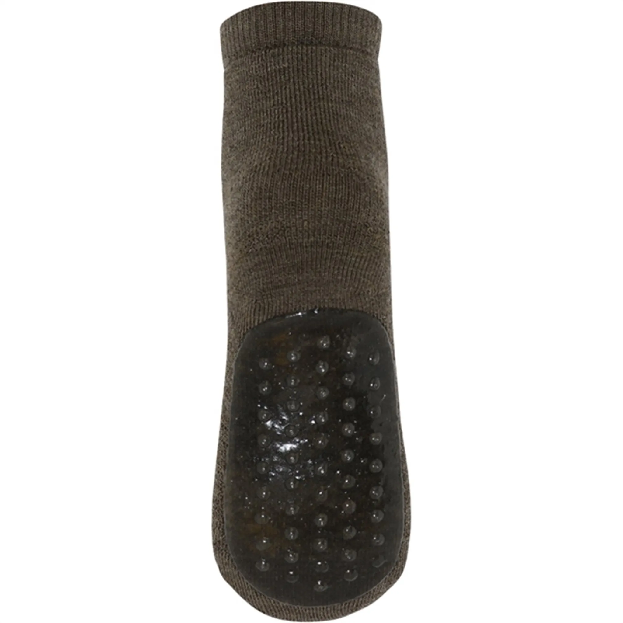 MP 7951 Wool Anstislip Socks Brown Melange