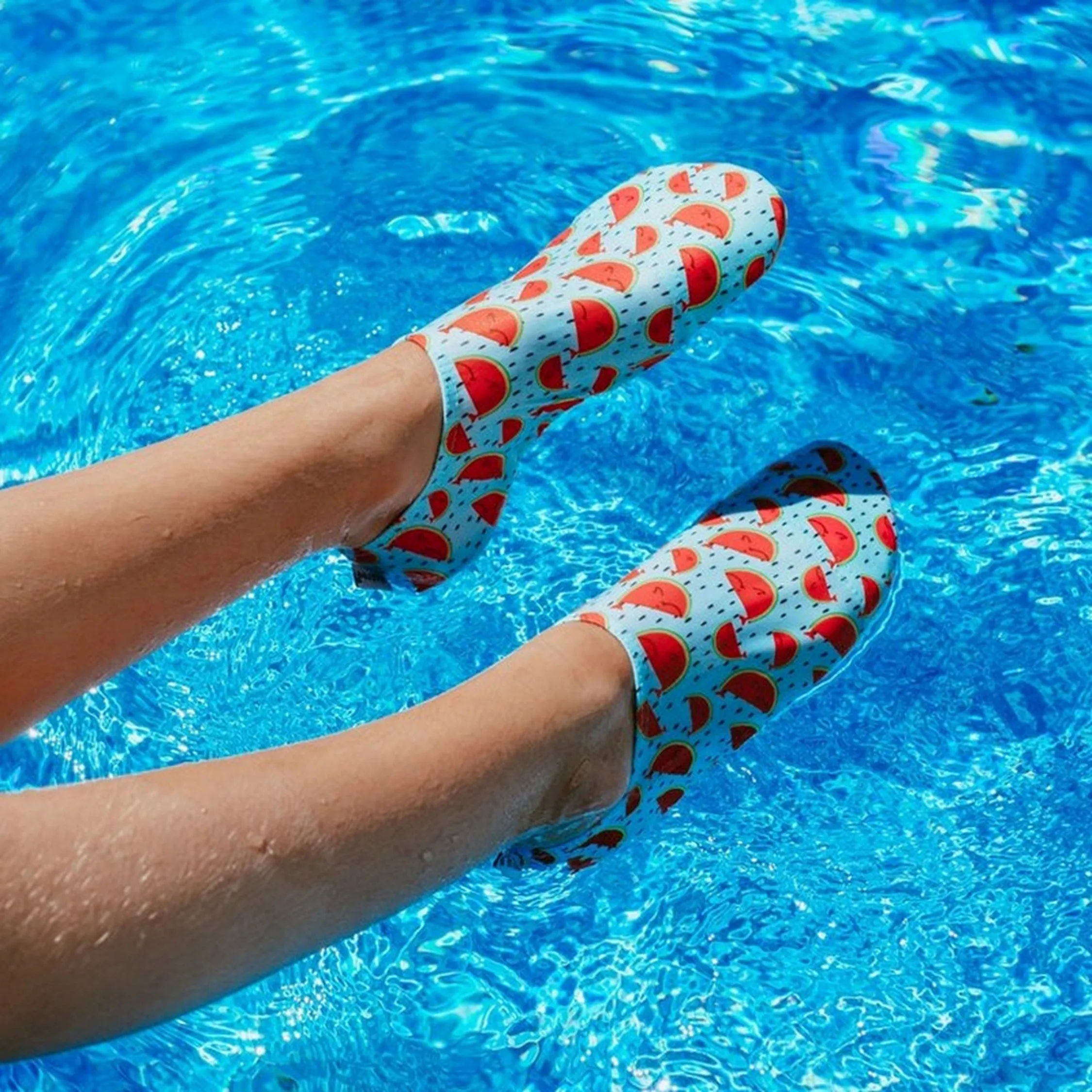 Non-Slip Kid's Water Socks - Watermelon