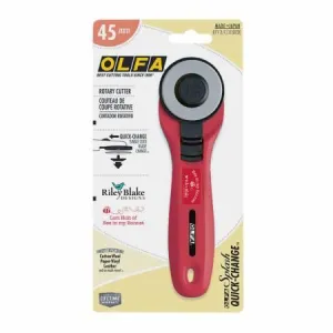 OLFA Lori Holt Rotary Cutter - 45mm - RED