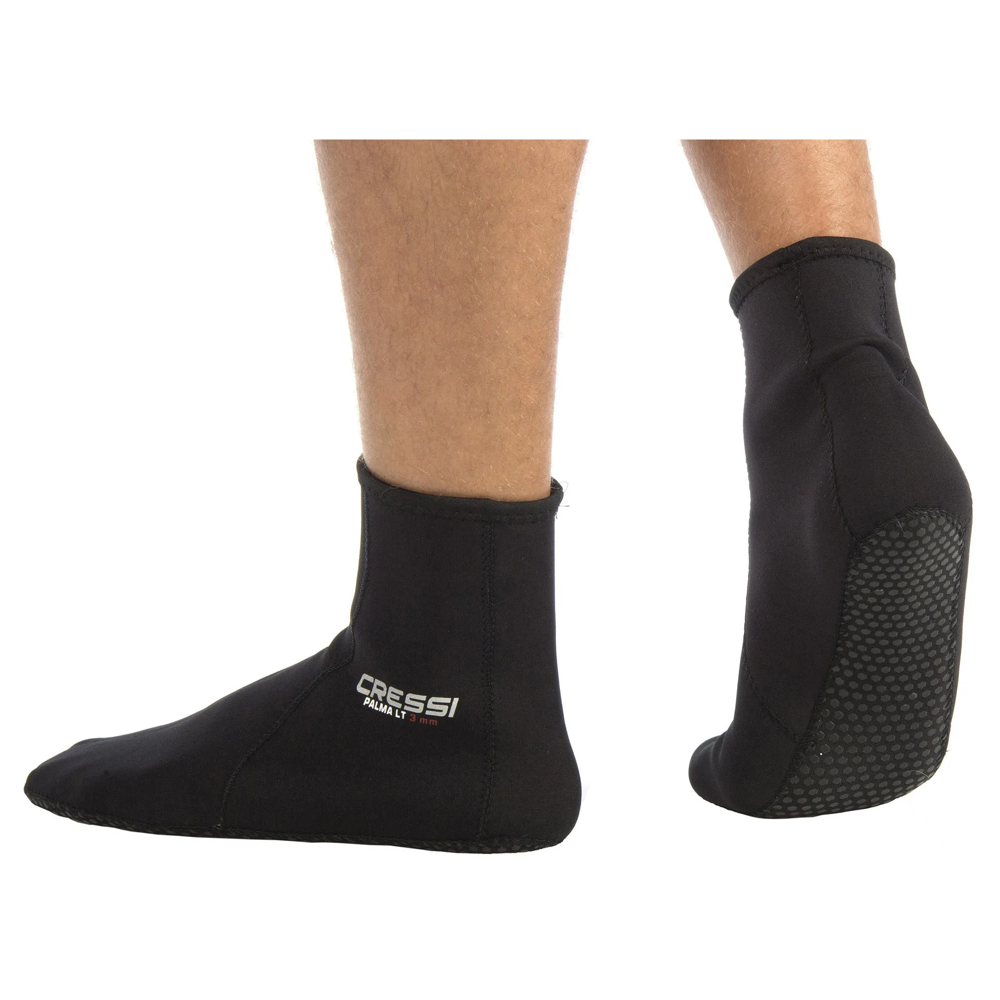 Open Box Cressi 3mm Palma Lt Neoprene Diving Socks - Small/Medium