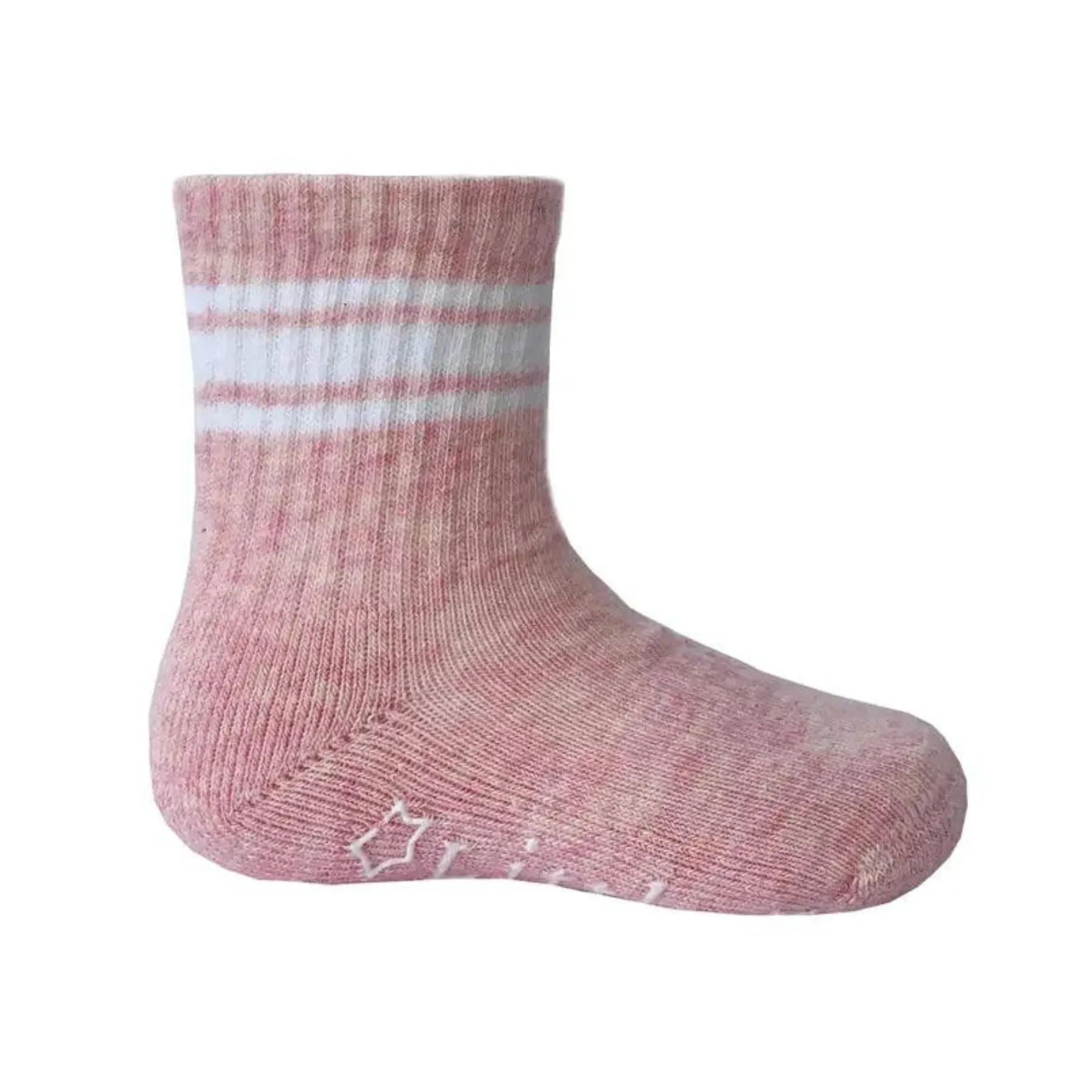 Organic Sporty Non-slip Quarter Crew Socks