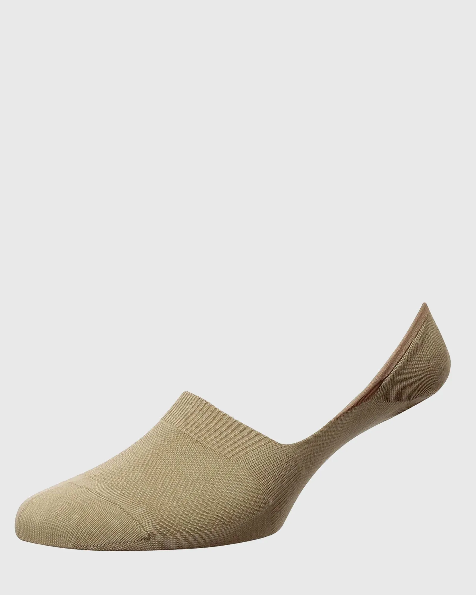 PANTHERELLA 3000FI PLAIN LT-KHAKI INVISIBLE SOCKS