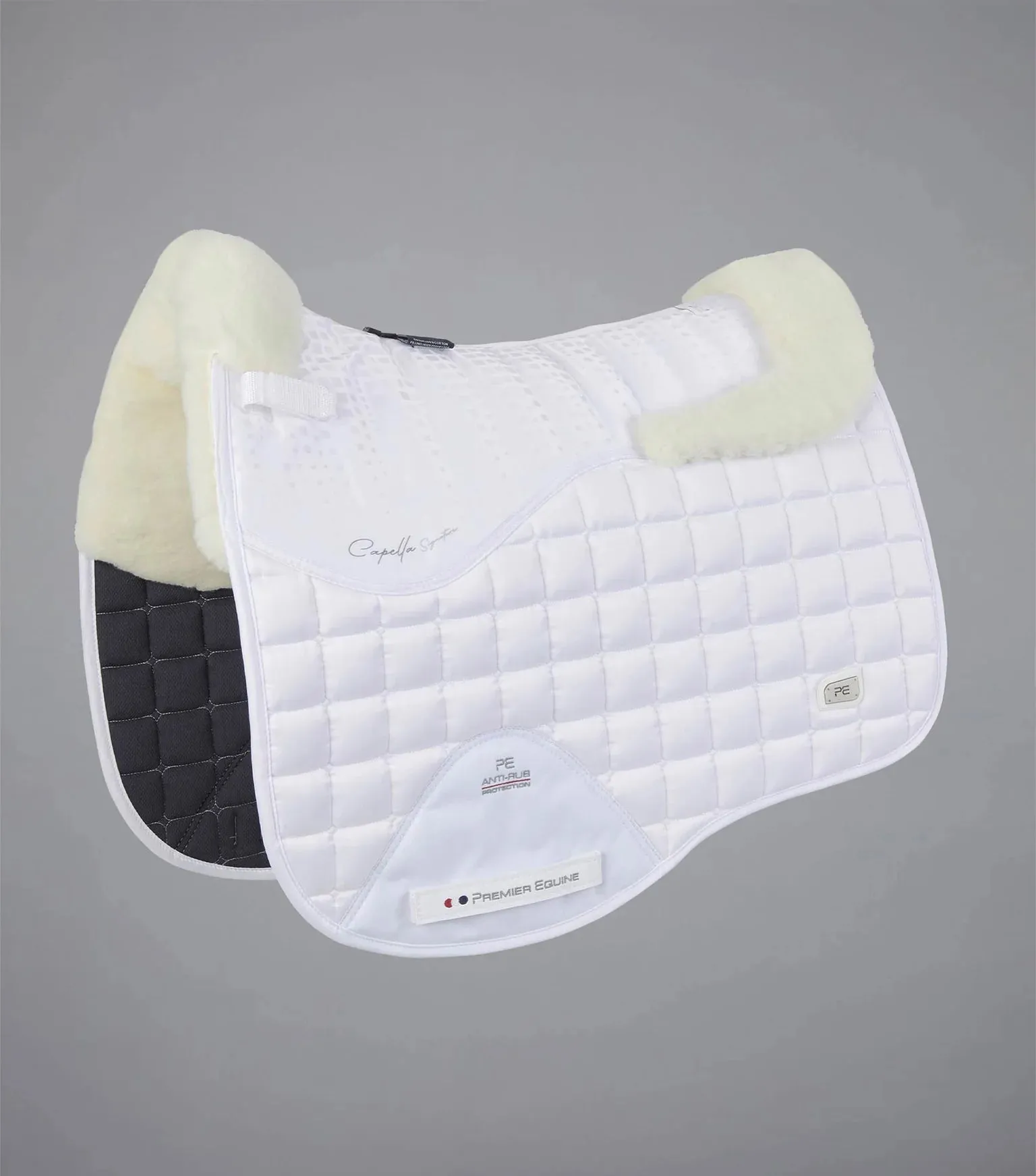 Premier Equine - Capella Close Contact Merino Wool Saddle Pad - Dressage Square