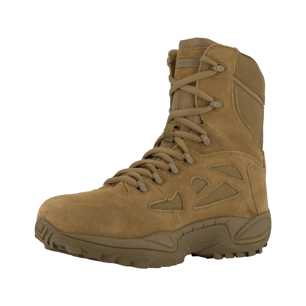 Reebok RB897 Women's Rapid Response Soft Toe Tactical Boots - Coyote